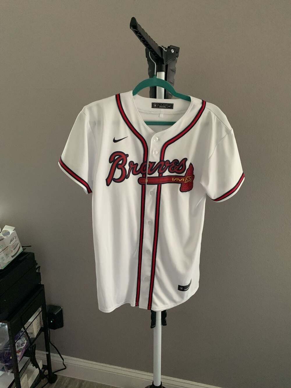 Nike Atlanta Braves Ronald Acuña Jr. 13 Baseball Jersey Youth Size XL 18/20